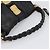 Miu Miu Matelasse Shoulder Bag Leather 2way Black Gold - vista 7