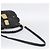 Miu Miu Matelasse Shoulder Bag Leather 2way Black Gold - vista 8