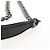 PRADA Chain Shoulder Bag Leather White Black - vista 14