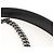 PRADA Chain Shoulder Bag Leather White Black - vista 19