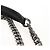 PRADA Chain Shoulder Bag Leather White Black - vista 20