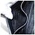 PRADA Chain Shoulder Bag Leather White Black - vista 31