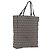 FENDI Zucchino Tote Bag Navy Silver