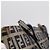 FENDI Zucchino Tote Bag Navy Silver - vista 15