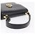 GUCCI Sac à épaule Interlocking Cuir Noir Or - vue 7