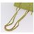 PRADA Bolsa de Ombro com Corrente Nylon Lime Green Gold - vista 8
