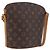 LOUIS VUITTON Monogram Drouot Shoulder Bag M51290 LV