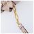 Miu Miu Side ribbon Hand Bag Leather 2way Pink Gold - vista 16