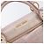 Miu Miu Side ribbon Hand Bag Leather 2way Pink Gold - vista 17