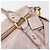 Miu Miu Side ribbon Hand Bag Leather 2way Pink Gold - vista 18