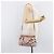 Miu Miu Side ribbon Hand Bag Leather 2way Pink Gold - vista 28