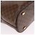 Céline CELINE Macadam Tote Bag PVC Braun Goldfarben - Ansicht 12