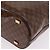 Céline CELINE Macadam Tote Bag PVC Braun Goldfarben - Ansicht 13