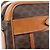 Céline CELINE Macadam Canvas Shoulder Bag PVC Leather Brown Gold - vista 18