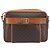 Céline CELINE Macadam Canvas Shoulder Bag PVC Leather Brown Gold - vista 2