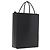 FENDI Pack Shopping Bag Small Hand Bag Leather Black Silver 7VA512