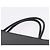 FENDI Pack Shopping Bag Small Hand Bag Leather Black Silver 7VA512 - vista 9