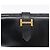 Hermès HERMES Bean Long Wallet Leather Black Gold Tone - vista 12