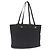 Salvatore Ferragamo Gancini Tote Bag Canvas Black Silver