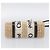 Chloé Chloe Woody Hand Bag Raffia 2way Beige Gold Tone - vista 12