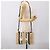 Chloé Chloe Woody Hand Bag Raffia 2way Beige Gold Tone - vista 25