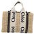 Chloé Chloe Woody Hand Bag Raffia 2way Beige Gold Tone - vista 3