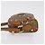 GUCCI x Disney MicroGG Mickey Mouse Shoulder Bag PVC Beige Gold - vista 5