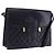 Autre Marque Saint Laurent Shoulder Bag Leather Navy Gold Tone