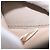 Chloé Chloe C Trifold Wallet Leather Beige Gold Tone - vista 20