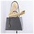 FENDI 2Jours Handtasche Leder 2way Blau Silber - Ansicht 29