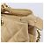 CHANEL Matelasse Chain Shoulder Bag Lamb Skin Beige Gold CC - vista 18