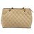 CHANEL Matelasse Chain Shoulder Bag Lamb Skin Beige Gold CC - vista 2