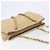 CHANEL Matelasse Chain Shoulder Bag Lamb Skin Beige Gold CC - vista 8