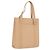 Cartier Tote Bag Leather Beige Silver
