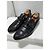 Mocassini Gucci Horsebit in pelle nera - vista 4