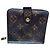 Louis Vuitton cartera con cremallera Monogram toile marrón