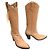 Sartore Botas Western de cuero marrón