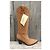 Sartore Botas Western de cuero marrón - vista 2