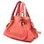 Borsa Satchel Paraty Piccola in Pelle Arancione Chloé - vista 2