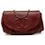 Chanel Red CC Caviar Half Moon Wallet on Chain
