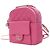 Zaino Chanel Pink Small Quilted Caviar CC Day Backpack - vista 8
