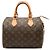 Louis Vuitton Brown Monogram Speedy 25