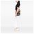Borsa secchiello Burberry Ashby in tela Mega Check marrone Medium - vista 6
