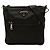 Prada Borsa Crossbody in Tessuto Nero con Chiusura a Zip