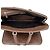 Prada Business-Tasche aus braunem Saffiano-Leder - Ansicht 4