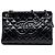 Bolso Shopping Timeless Chanel Black CC de charol