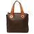 Céline Borsa Celine Brown Macadam Coated Canvas