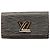 Portafoglio lungo Louis Vuitton Twist in Epi Denim blu