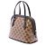 Borsa Satchel Mini GG Crystal Dome Gucci Beige - vista 2