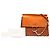 Chloé Faye Crossbody in pelle di vitello e camoscio marrone Medium - vista 6
